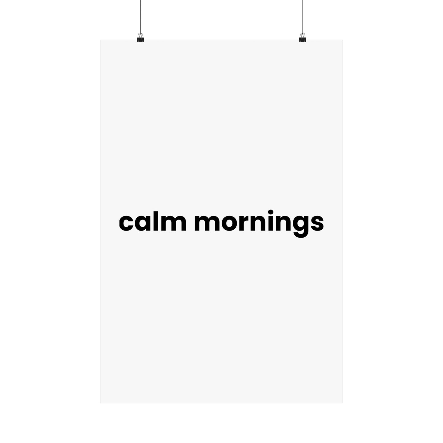 Calm Mornings - The Vertical Jump