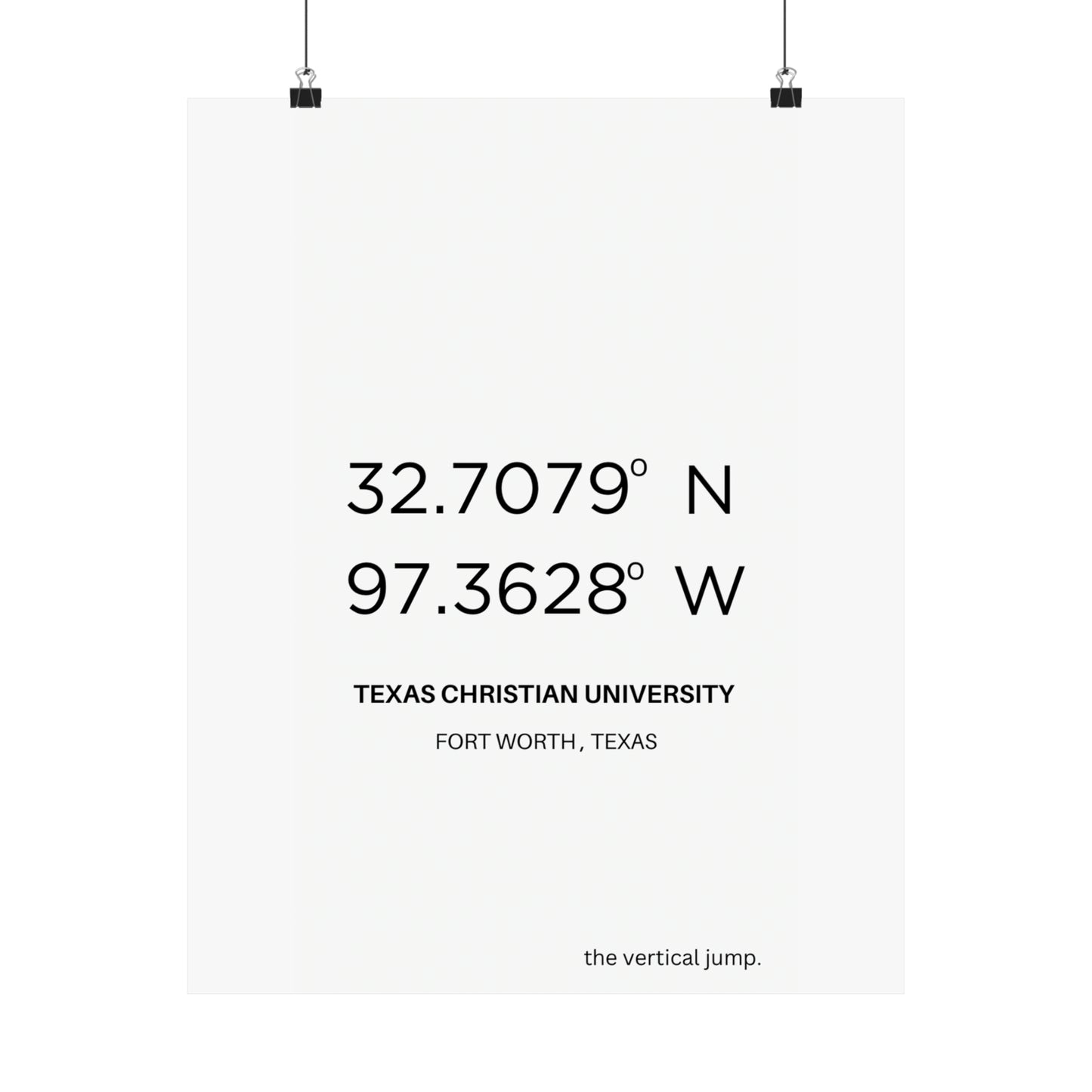 Texas Christian University (TCU) - The Vertical Jump