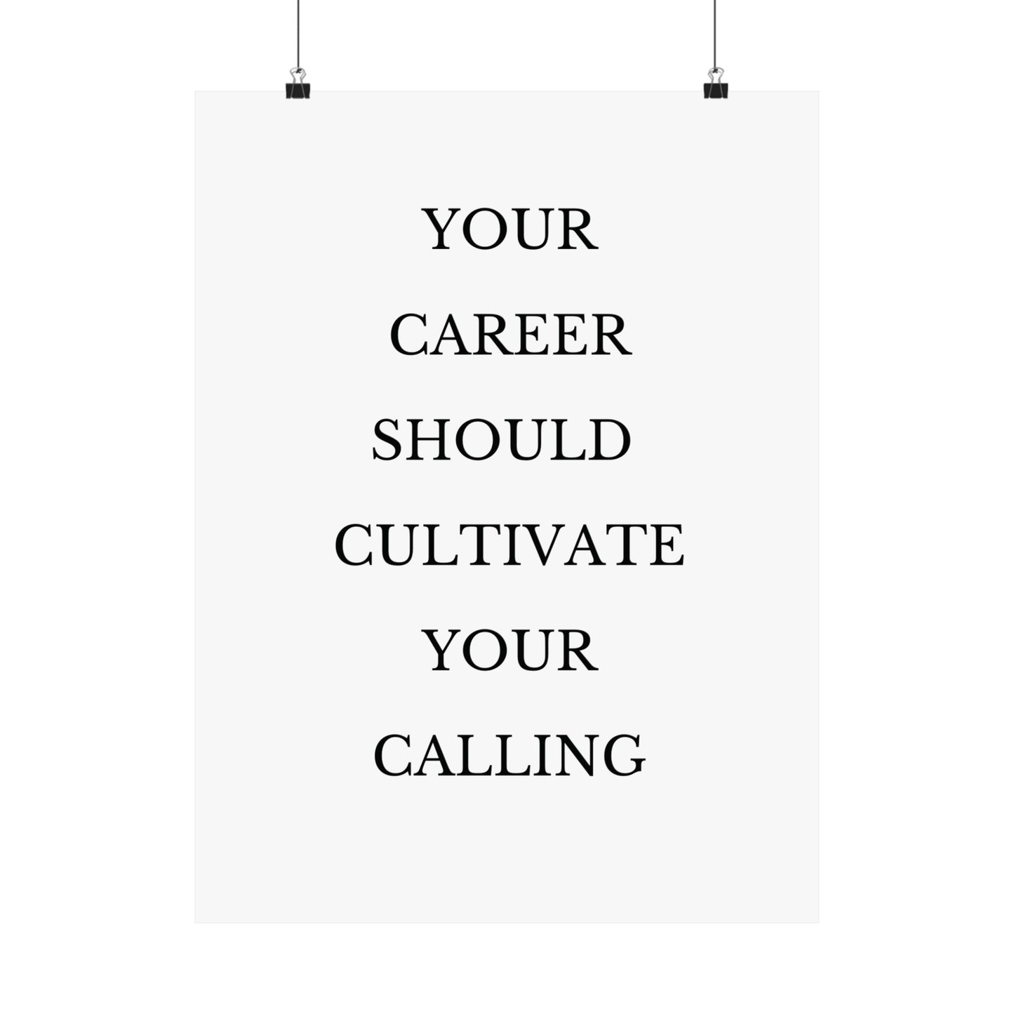 Your Career Should Cultivate Your Calling - The Vertical Jump