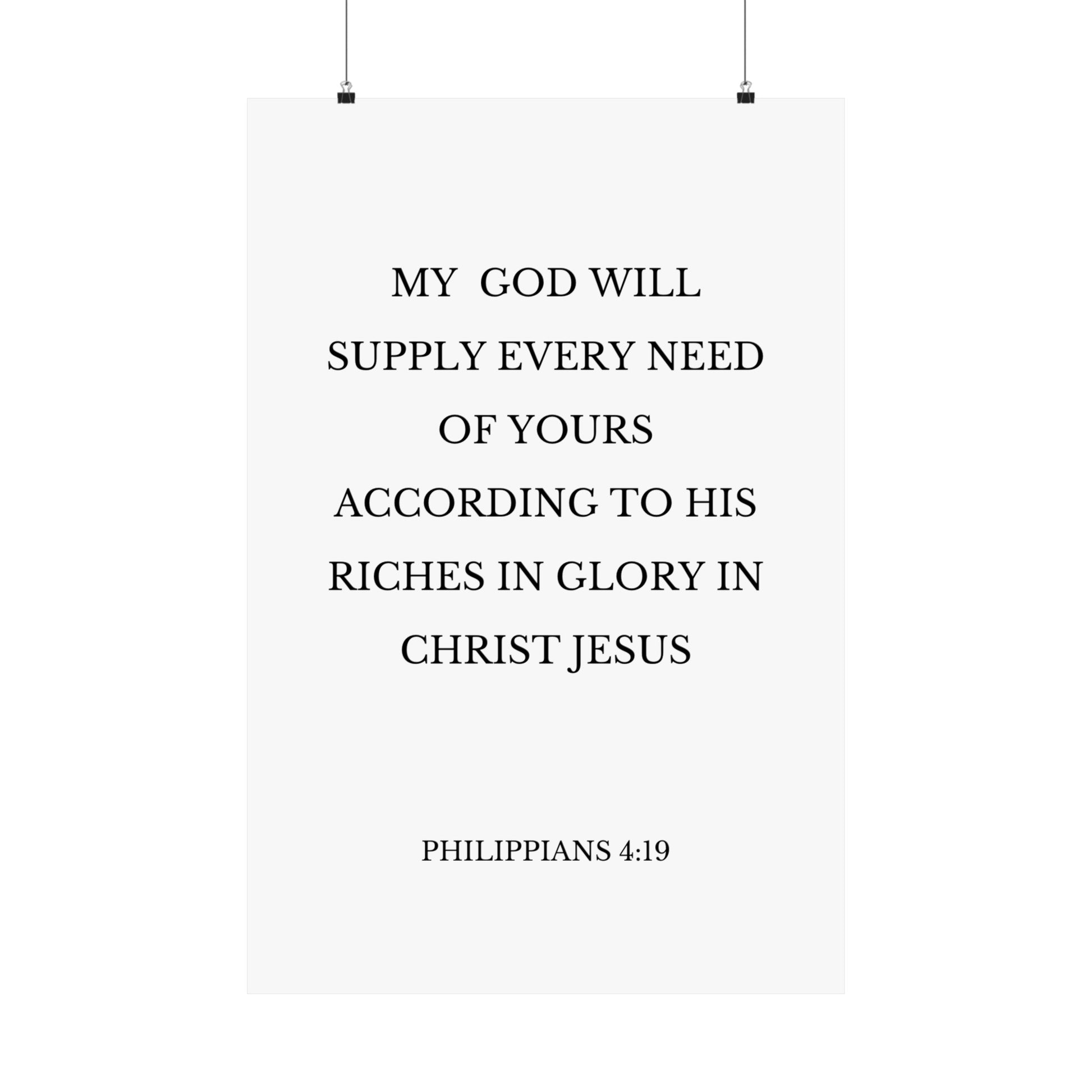 Philippians 4:19 - The Vertical Jump