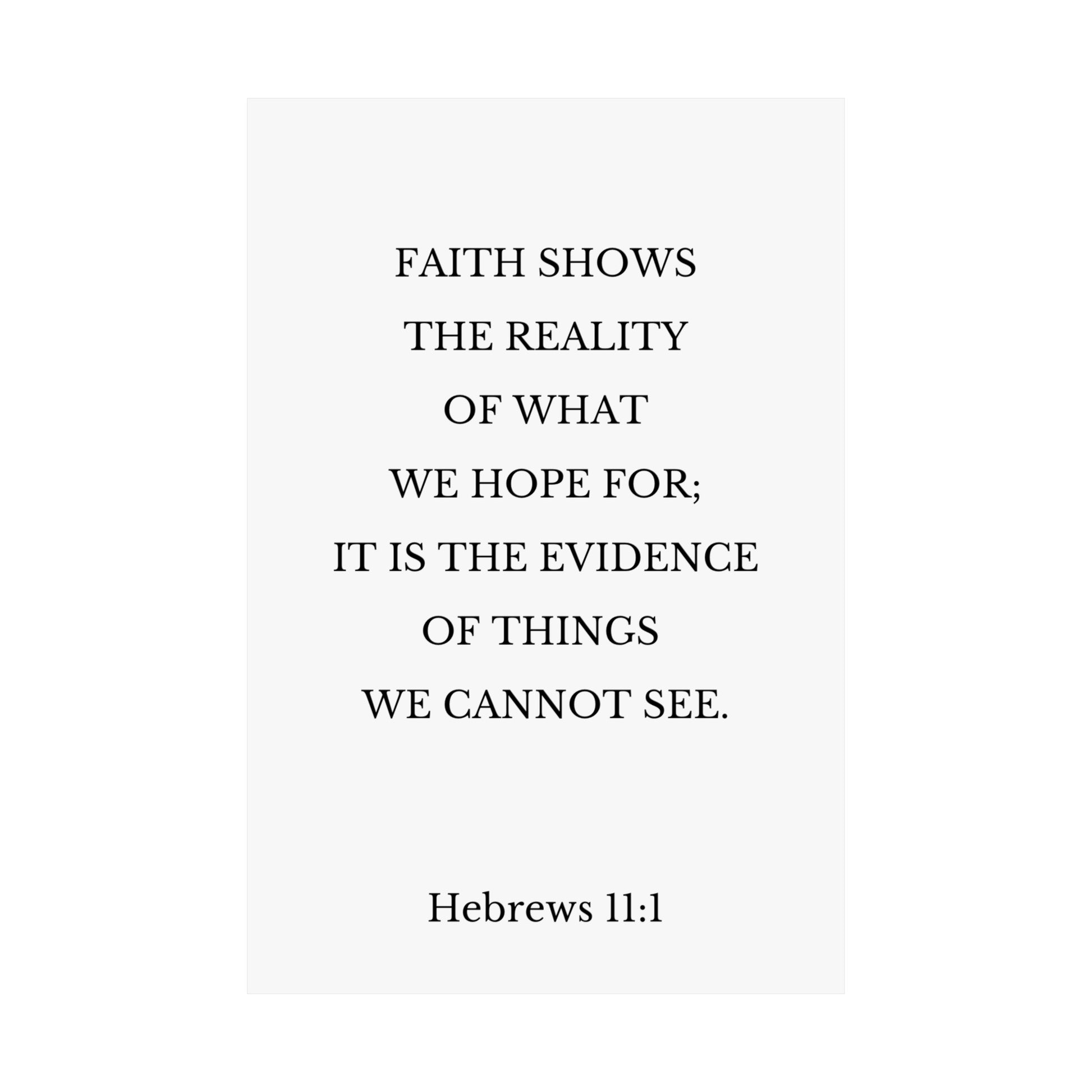 Hebrews 11:1 - The Vertical Jump