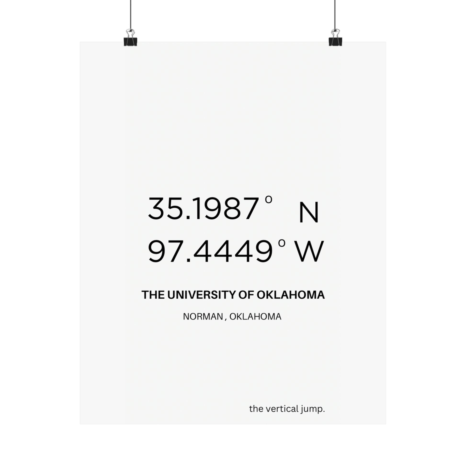 The University of Oklahoma - The Vertical Jump