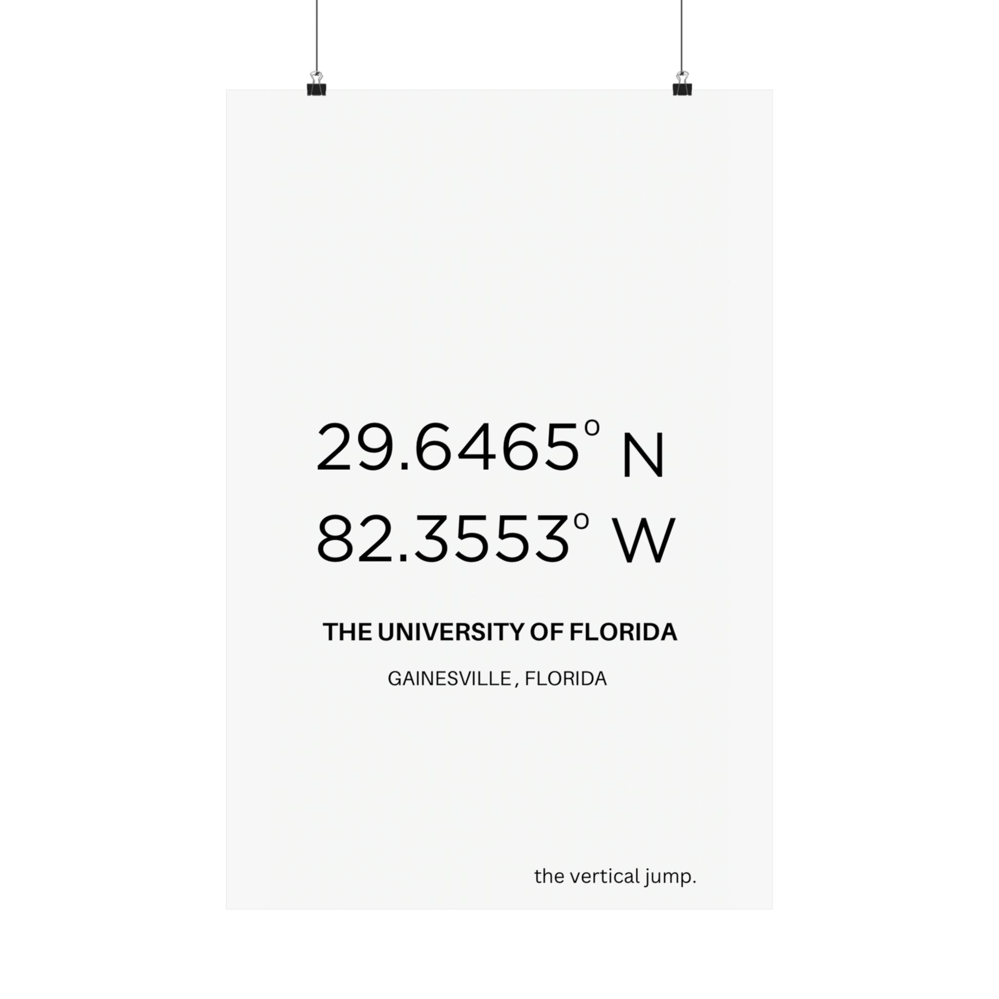 The University of Florida - The Vertical Jump