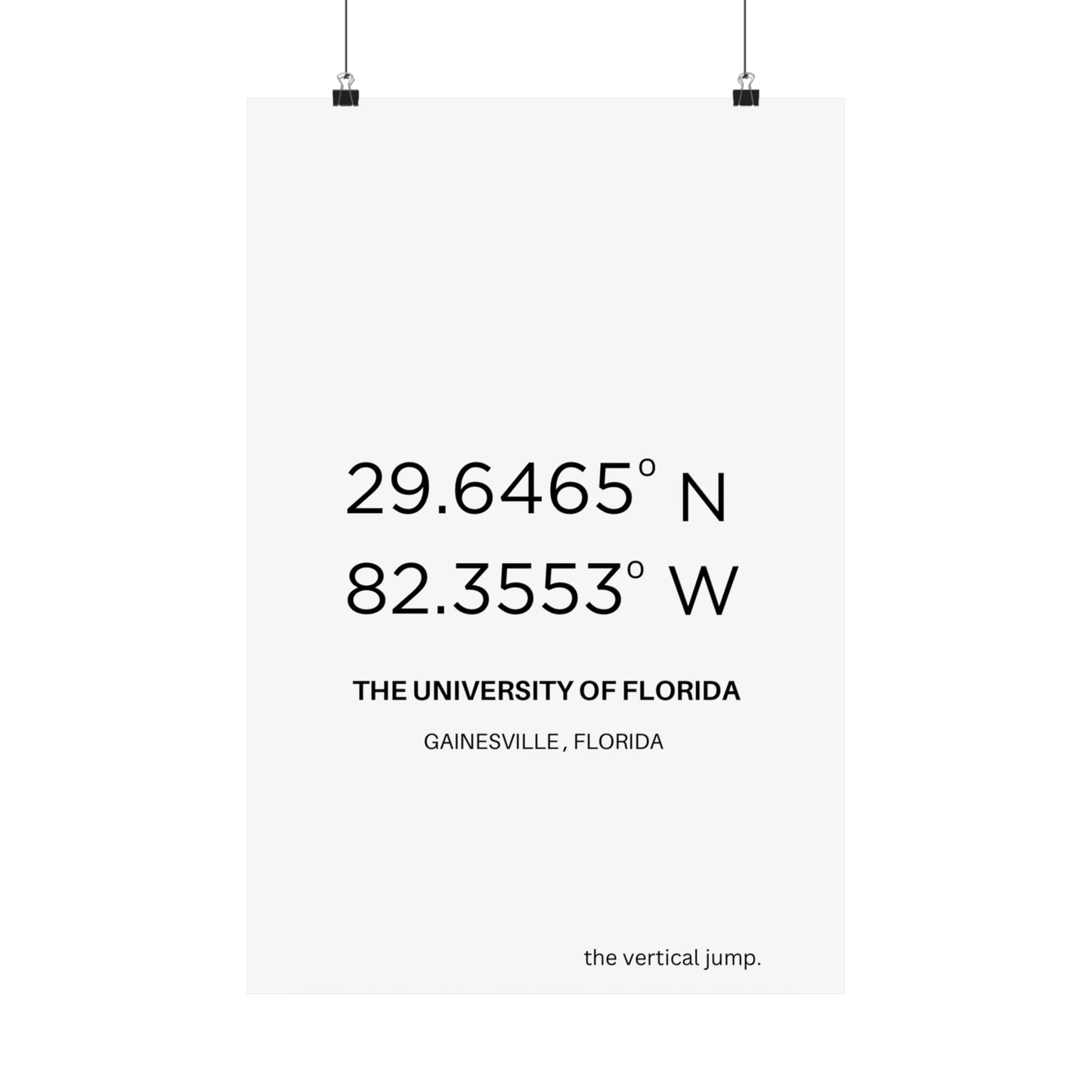 The University of Florida - The Vertical Jump