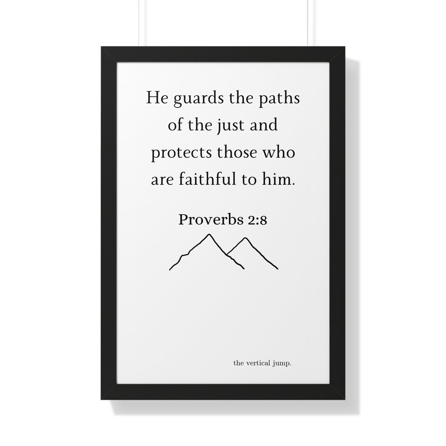 Proverbs 2:8 - The Vertical Jump