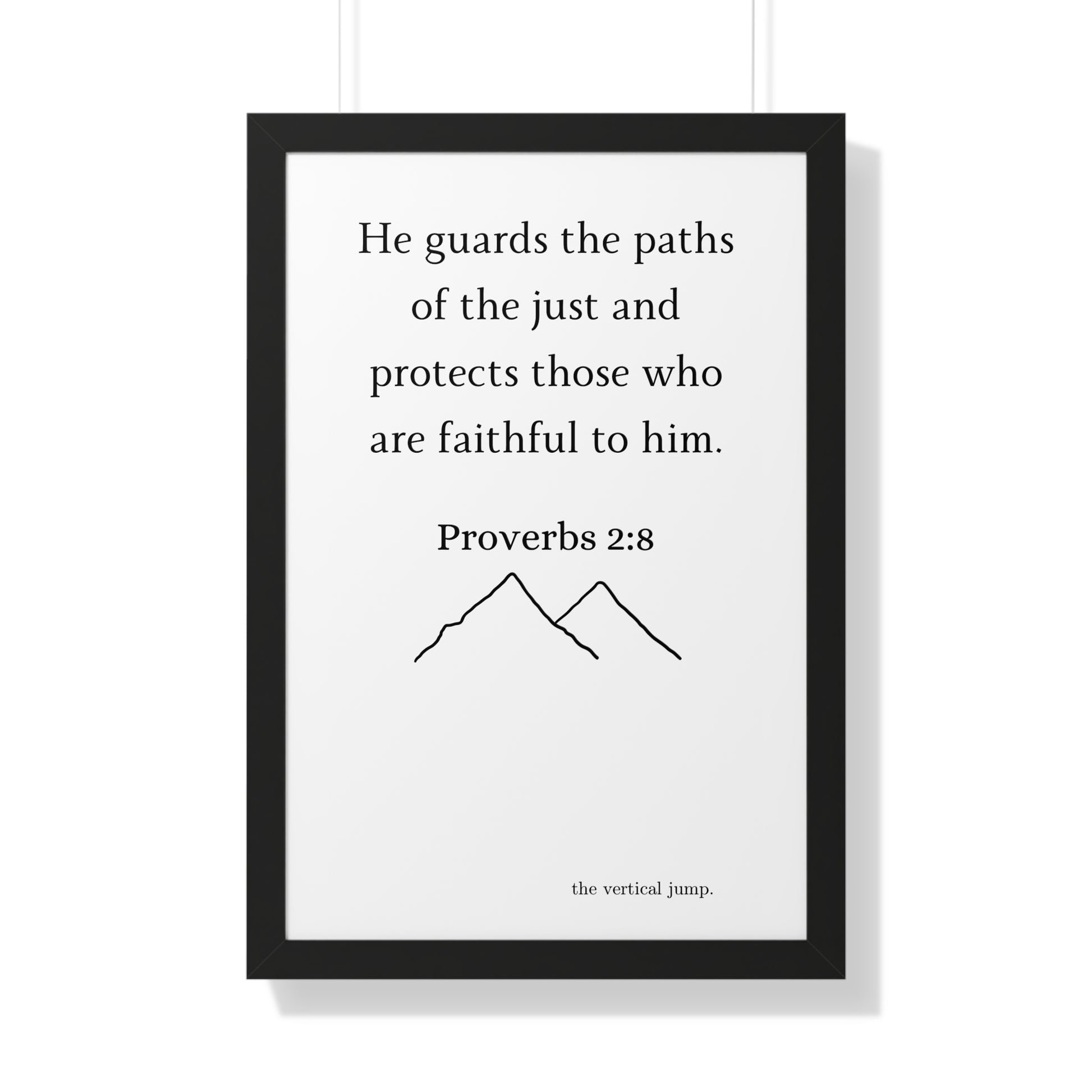 Proverbs 2:8 - The Vertical Jump