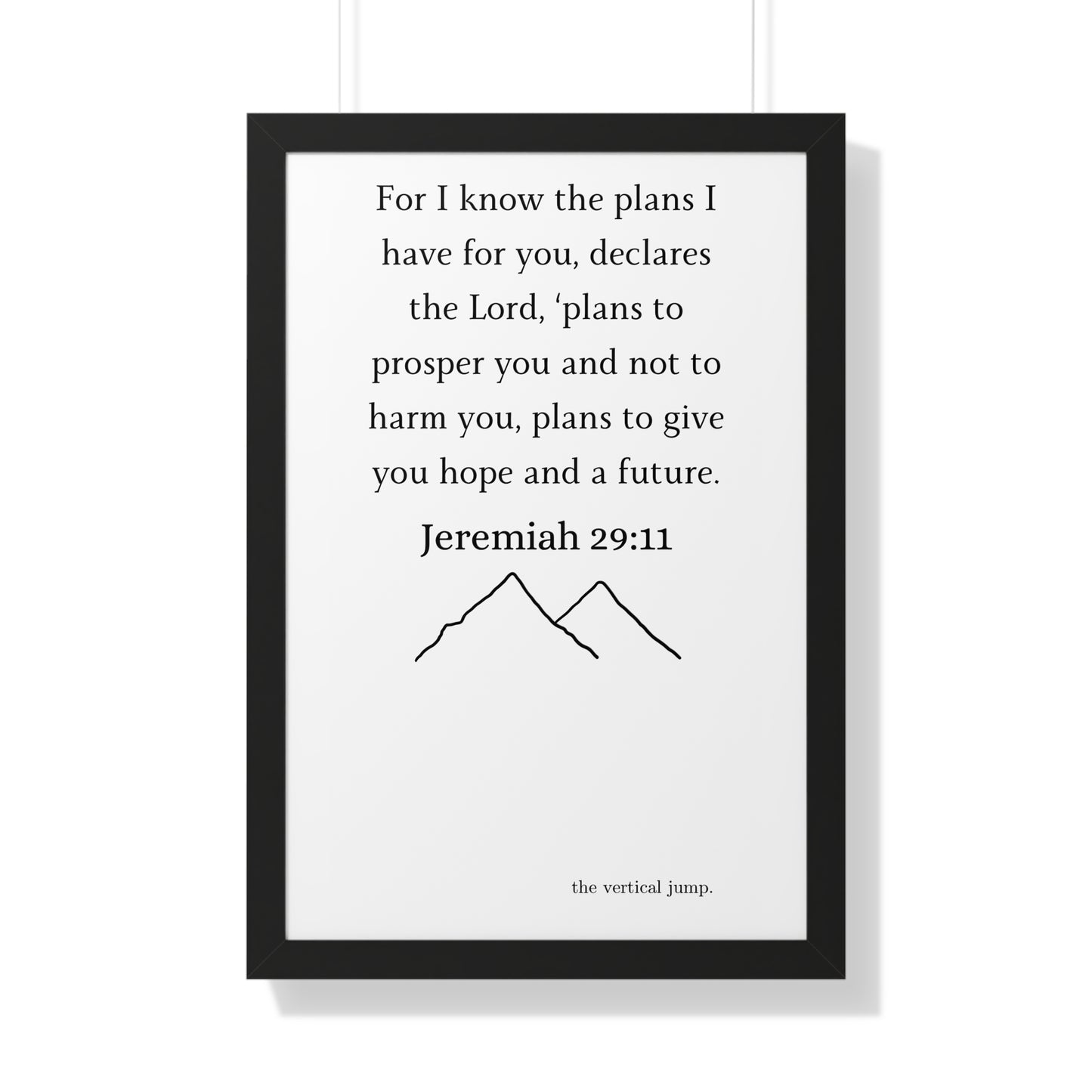 Jeremiah 29:11 - The Vertical Jump