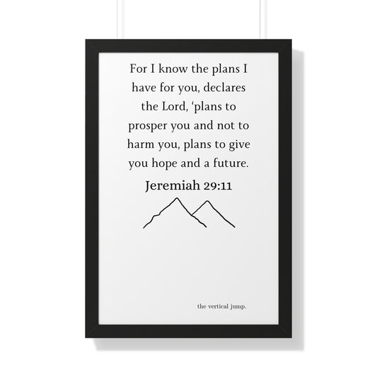 Jeremiah 29:11 - The Vertical Jump