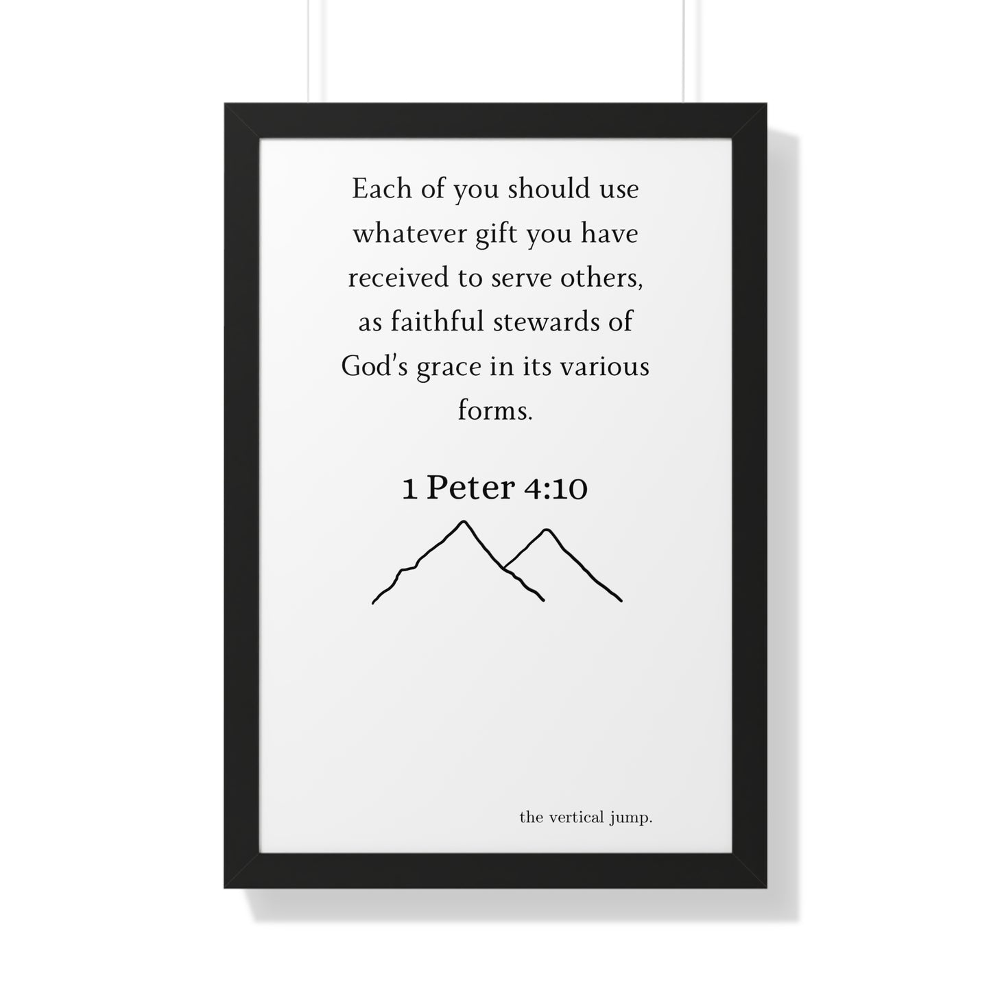 1 Peter 4:10 - The Vertical Jump