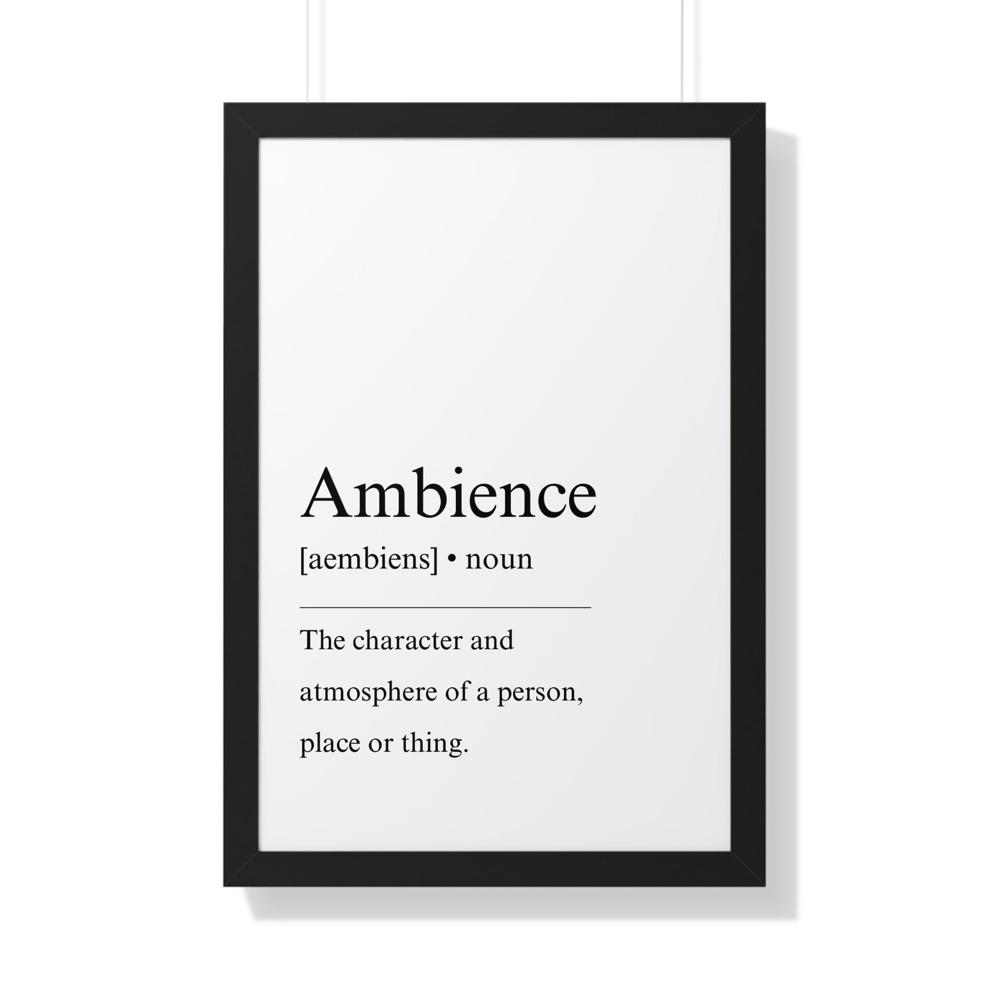 Ambience Definition - The Vertical Jump