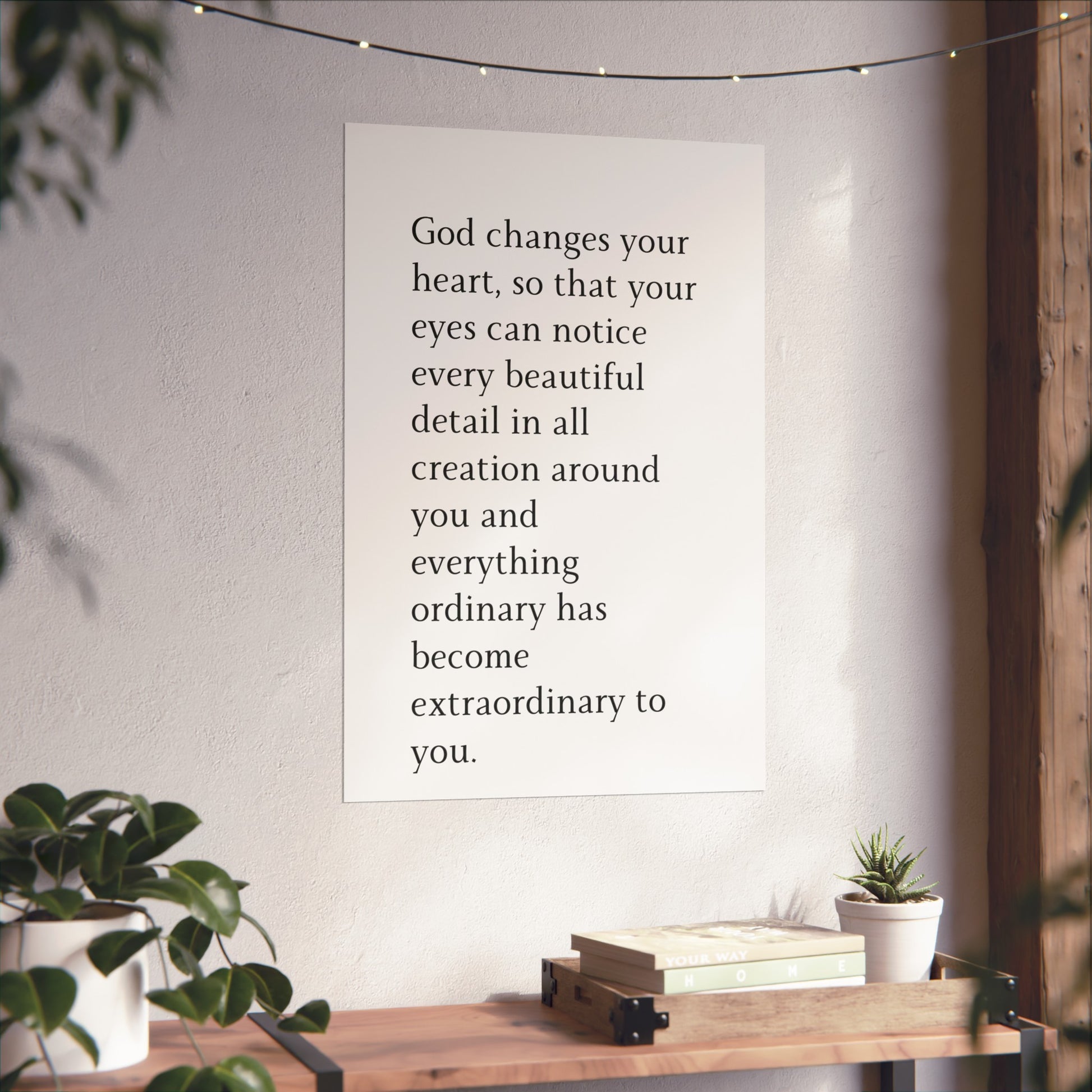 God Changes Your Heart… - The Vertical Jump