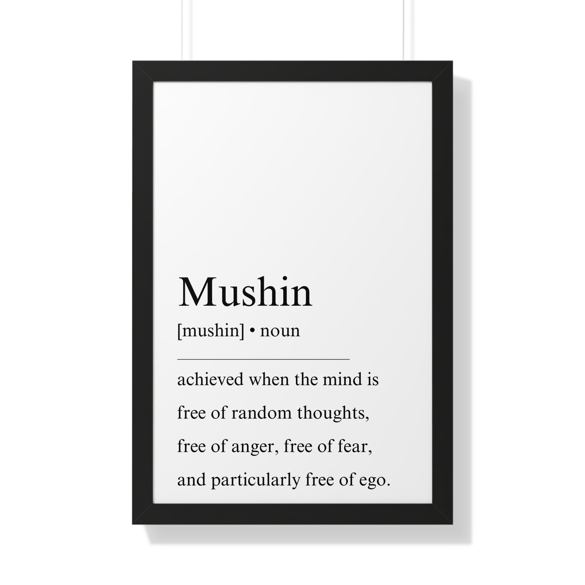 Mushin definition - The Vertical Jump