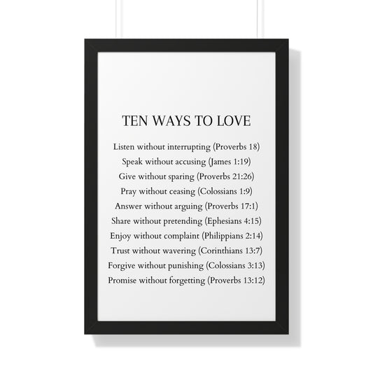 Ten Ways to Love - The Vertical Jump