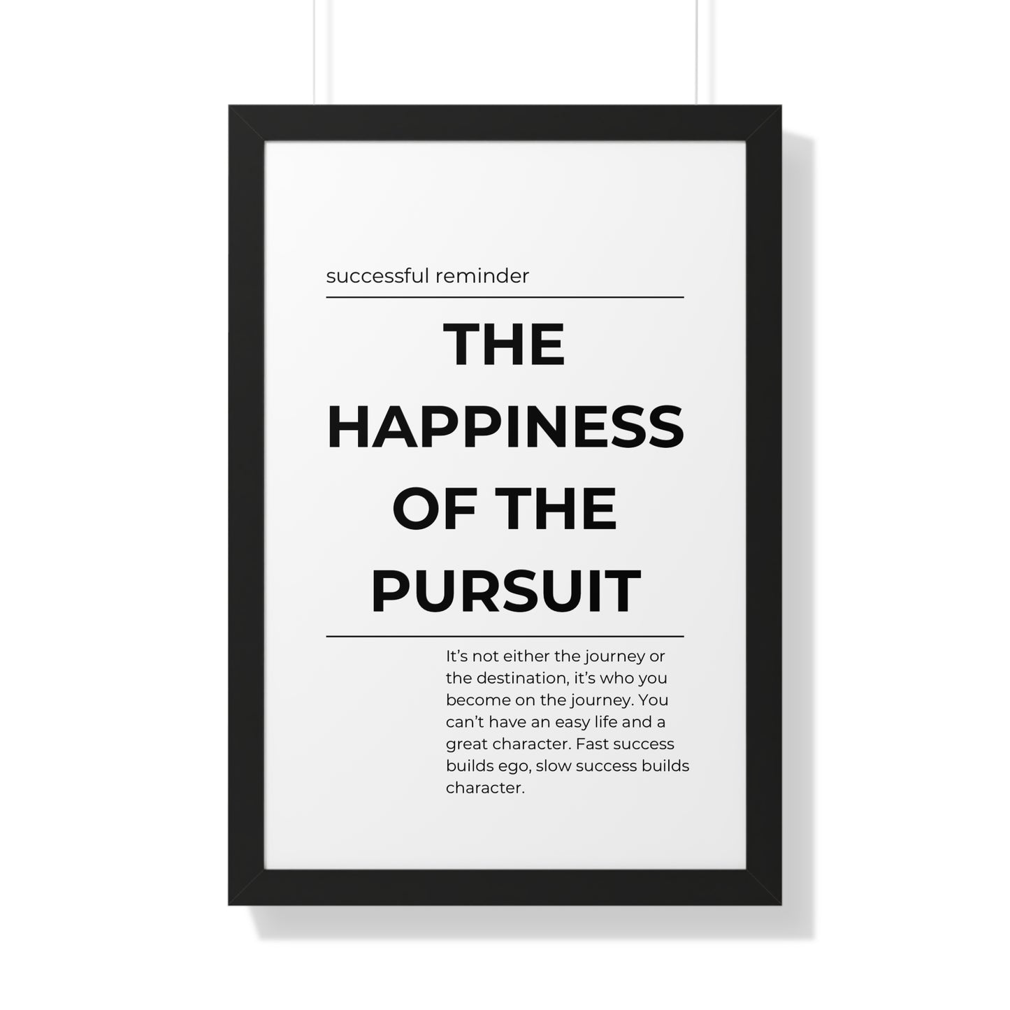 The Happiness of the Pursuit - The Vertical Jump