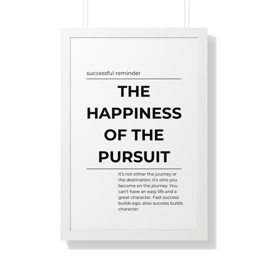 The Happiness of the Pursuit - The Vertical Jump