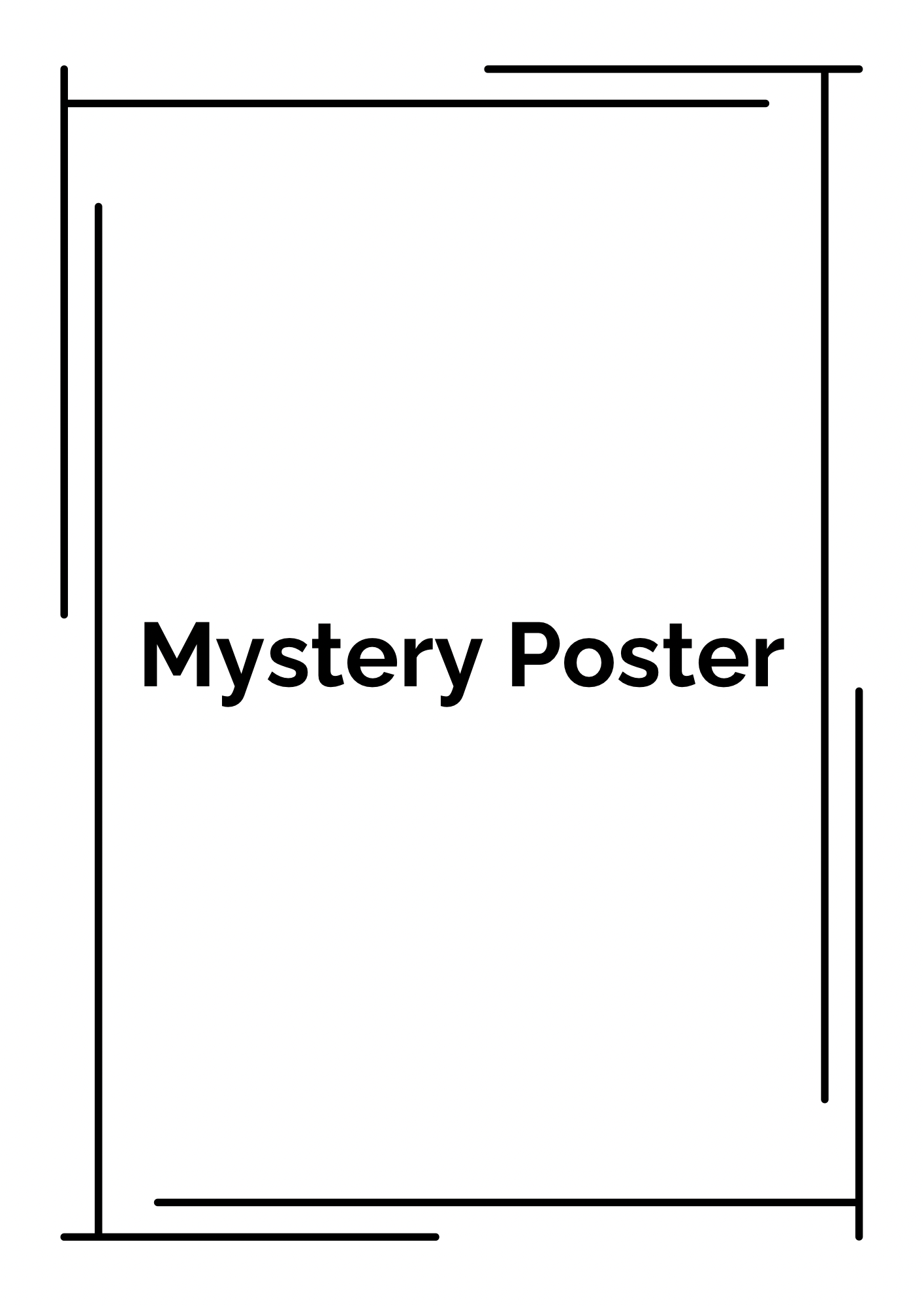 Mystery Motivation Poster? [FINAL SALE] - The Vertical Jump