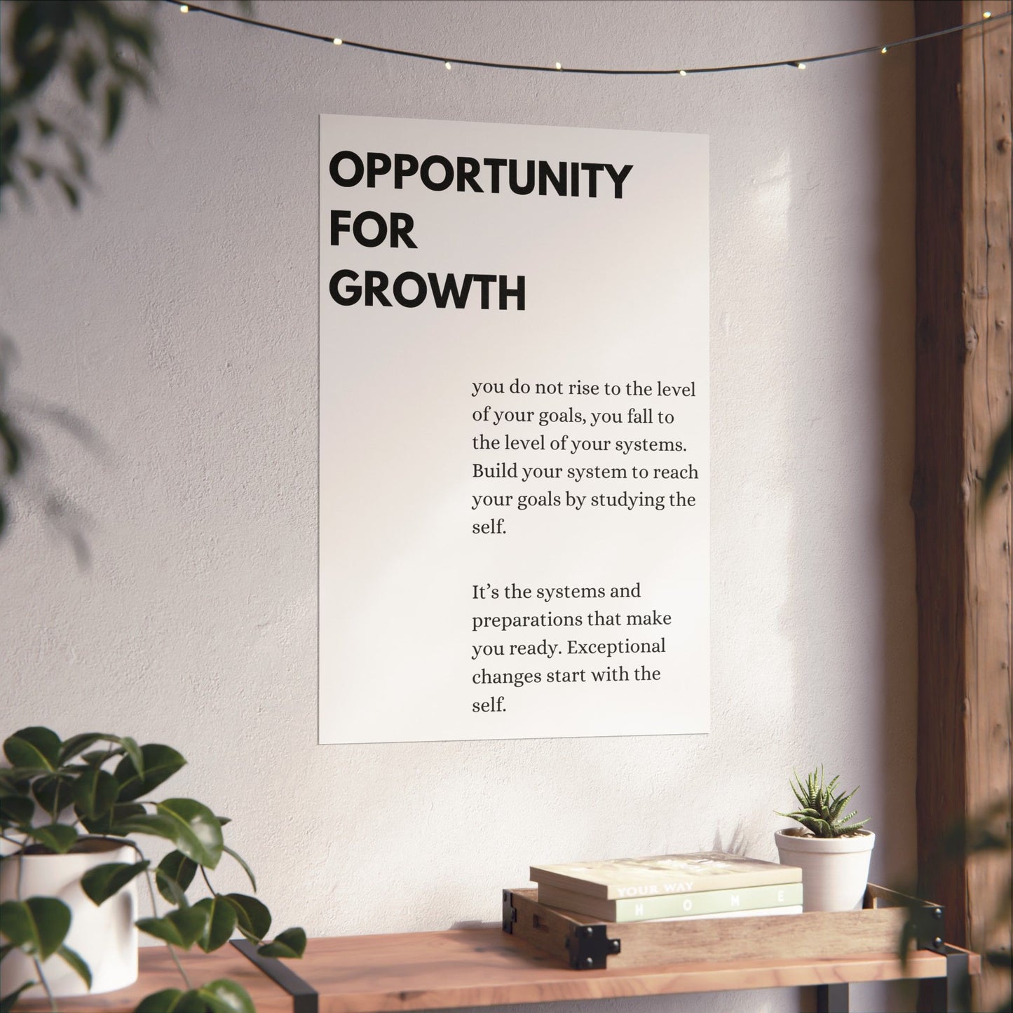 Opportunity for Growth.