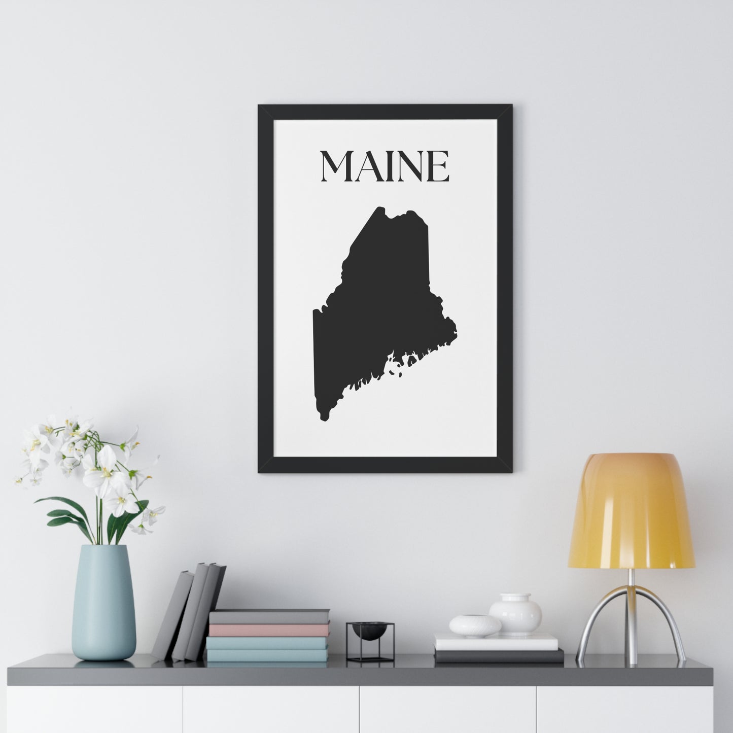 Maine State Poster